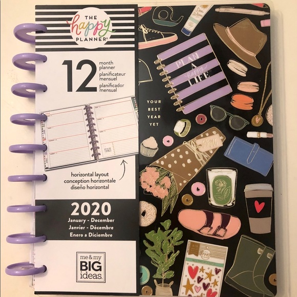 Happy planner horizontal layout planner - Picture 1 of 4